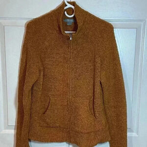 Bass Pro Shops Natural Reflections Women's Full zip‎ Cadigan Sweater|Rust|Size M